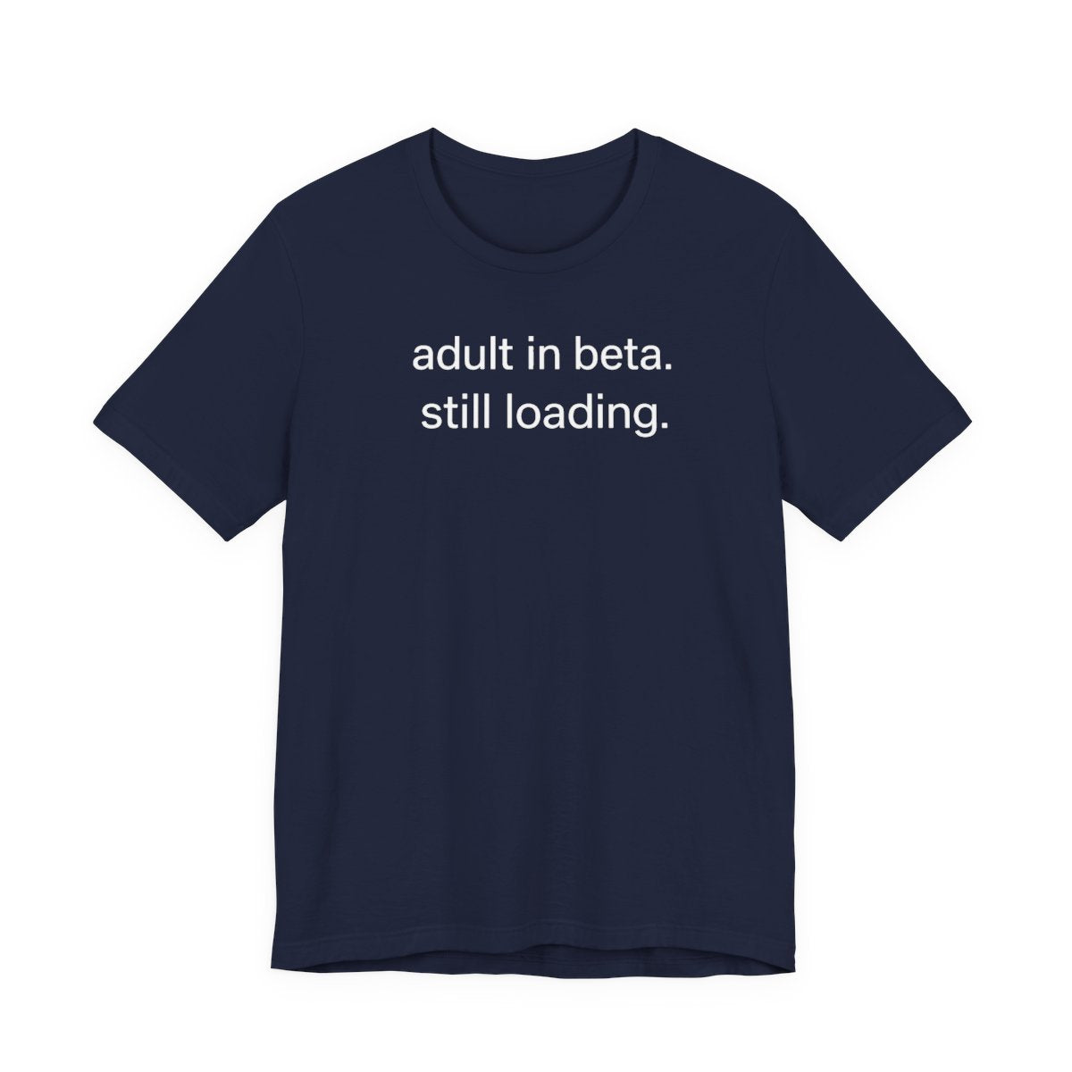 Adult In Beta — Funny Adulthood Graphic Tee