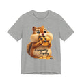 Currently Coping Chipmunk Stress Eating Funny Graphic Tee