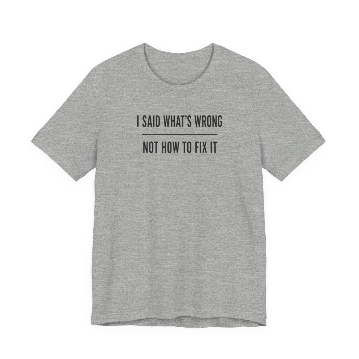 Athletic Heather front