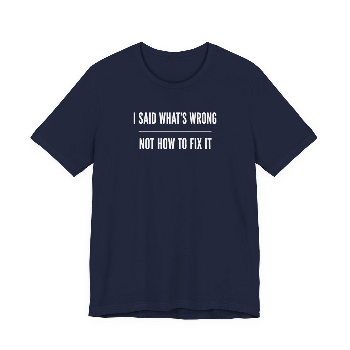 Navy front
